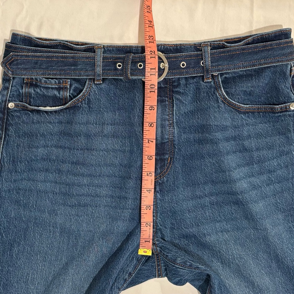 LOFT Wide Leg High Waist Jeans Size 12 - Picture 8 of 11